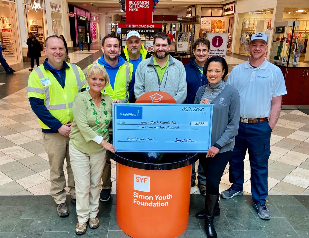 Simon Youth Foundation Receives BrightView Grant